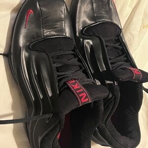 Rare 2002 Vintage Nike Air Loposite Men's Black /Versity Red Sneakers